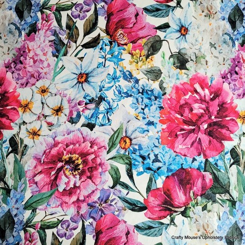 Printed velour velvet - printed,