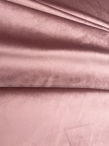 Plush pink velvet fabric - pink,