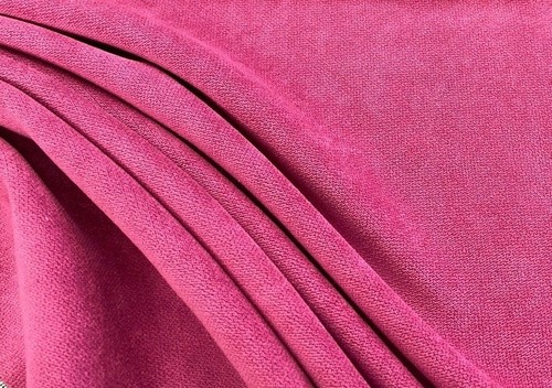 Velvet fabric fuchsia pink - velvet,