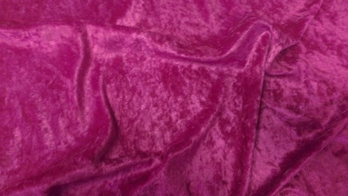 Crushed velvet velour - crushed, velvet/velour