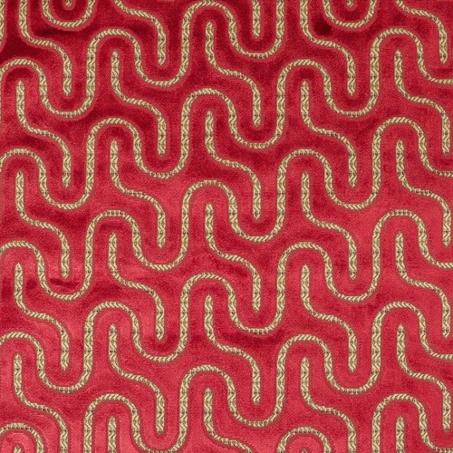Upholstery velvet pink pattern - pink,