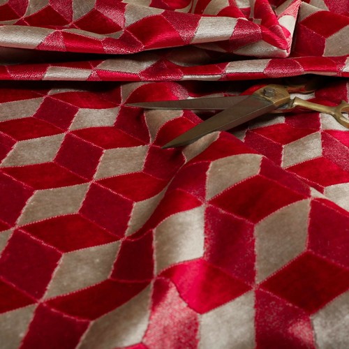 Patterned heavy velvet fabric - heavy,