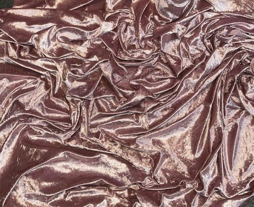 Crushed velvet fabric way - crushed,