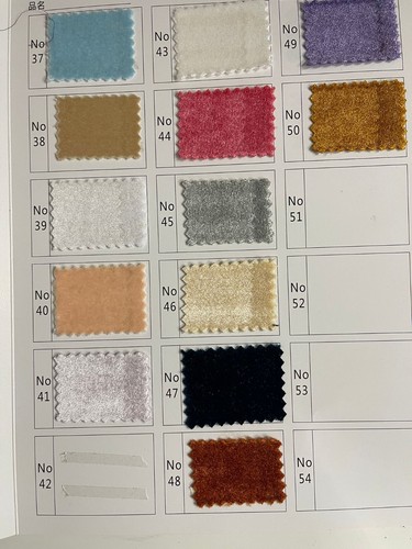 Plain soft velour velvet - soft,