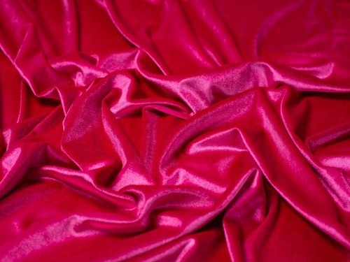 Velvet stretch knit fabric - stretch,