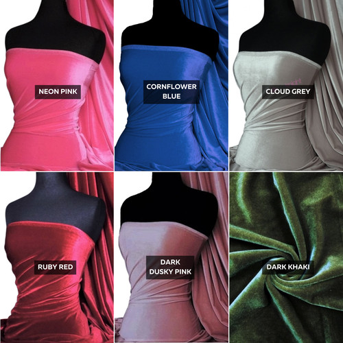 Velvet velour smooth finish - velvet, /velour